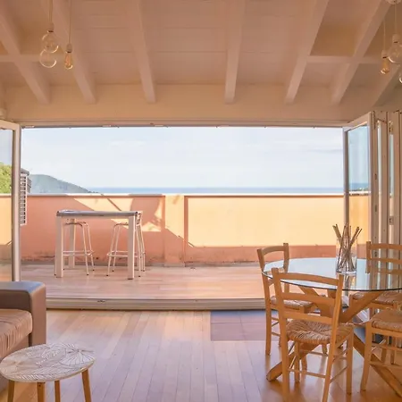 016 - Casa Tranquilla Vista Mare, Pace E Natura - 10 Minuti Dalla Spiaggia *