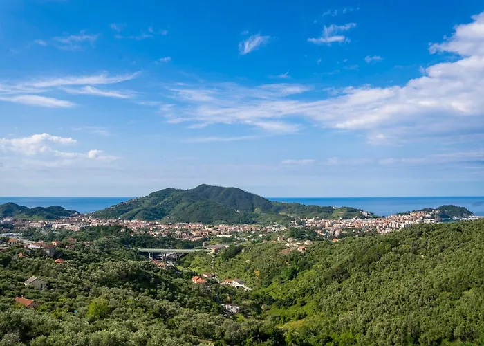 016 - Casa Tranquilla Vista Mare, Pace E Natura - 10 Minuti Dalla Spiaggia Appartement Sestri Levante