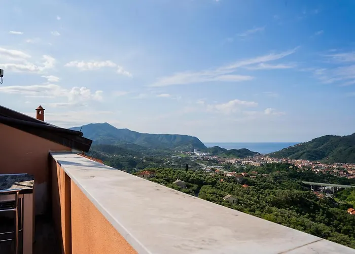 016 - Casa Tranquilla Vista Mare, Pace E Natura - 10 Minuti Dalla Spiaggia Appartement