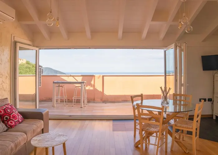 016 - Casa Tranquilla Vista Mare, Pace E Natura - 10 Minuti Dalla Spiaggia *