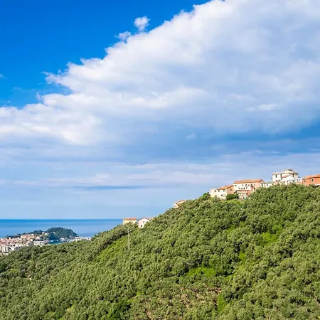 Appartamento 016 - Casa Tranquilla Vista Mare, Pace E Natura - 10 Minuti Dalla Spiaggia Sestri Levante