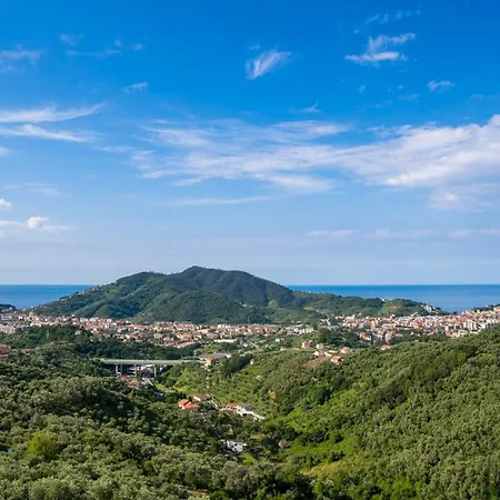 016 - Casa Tranquilla Vista Mare, Pace E Natura - 10 Minuti Dalla Spiaggia Appartamento Sestri Levante