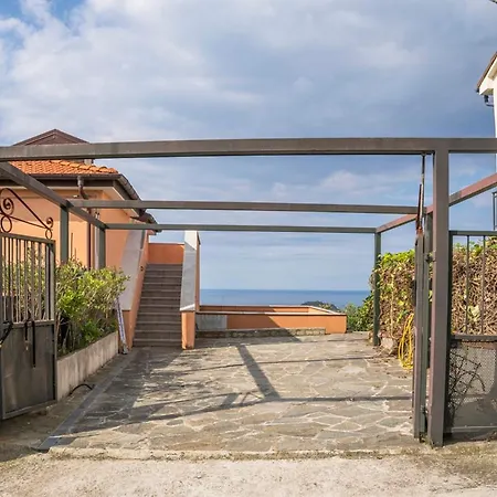016 - Casa Tranquilla Vista Mare, Pace E Natura - 10 Minuti Dalla Spiaggia 세스트리레반떼