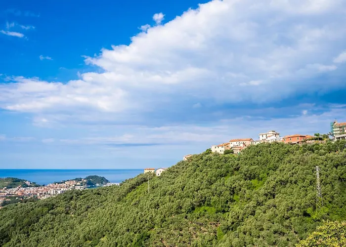Daire 016 - Casa Tranquilla Vista Mare, Pace E Natura - 10 Minuti Dalla Spiaggia Sestri Levante