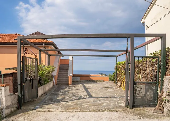 016 - Casa Tranquilla Vista Mare, Pace E Natura - 10 Minuti Dalla Spiaggia Sestri Levante